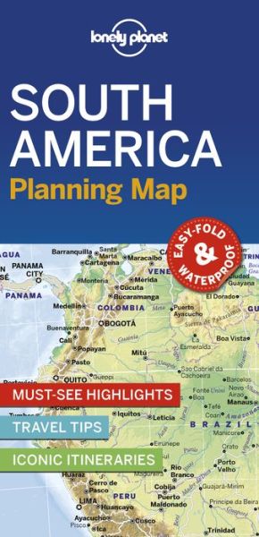 Lonely Planet South America Planning Map - Map - Lonely Planet - Böcker - Lonely Planet Global Limited - 9781788686068 - 15 november 2019