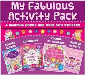 My Fabulous Activity Pack - With 4 Colour and Activity Books, and Over 500 Stickers! - Igloo Books - Bøker - Bonnier Books Ltd - 9781789056068 - 21. april 2019