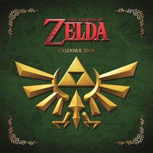 ZELDA - Calendar 2019 - P.Derive - Game - PYRAMID INTERNATIONAL - 9781847578068 - August 1, 2018