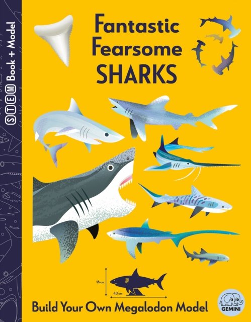 Cover for Kit Elliot · Fantastic Fearsome Sharks - Ignite STEM Book + Model Kit (Bok) (2024)