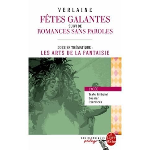 Cover for Paul Verlaine · Fetes galantes &amp; Romances sans paroles (Taschenbuch) (2015)