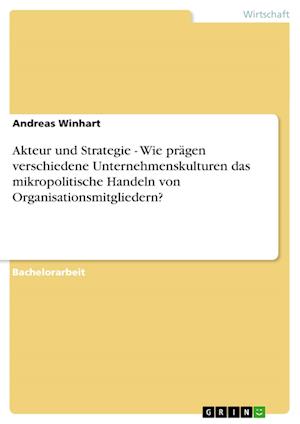 Cover for Winhart · Akteur und Strategie - Wie präg (Book) [German edition] (2008)