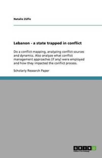 Cover for Züfle · Lebanon - a state trapped in conf (Book) (2011)