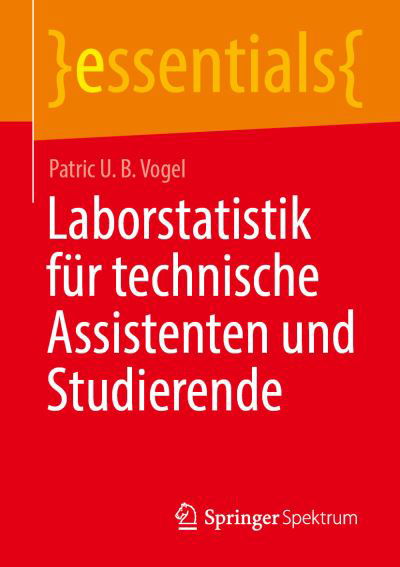 Cover for Vogel · Laborstatistik fuer technische Assistenten und Studierende (Bok) (2021)
