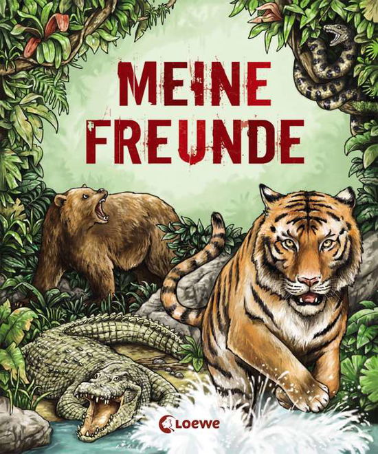 Meine Freunde (Wilde Tiere) -  - Kirjat -  - 9783743203068 - 