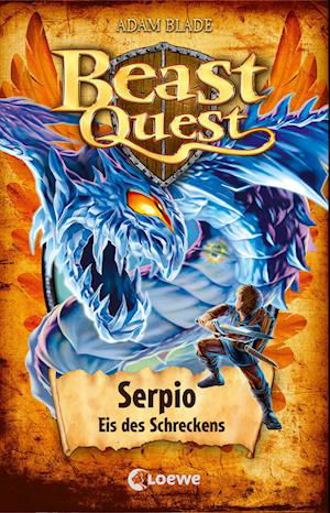 Cover for Adam Blade · Beast Quest (Band 65) - Serpio, Eis des Schreckens (Book) (2023)