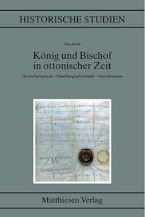 Cover for Bode · König und Bischof in ottonischer Z (Buch)