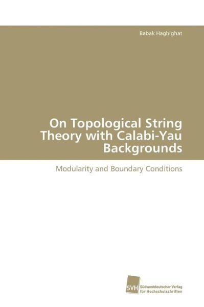 Cover for Haghighat · On Topological String Theory (Bog) (2010)