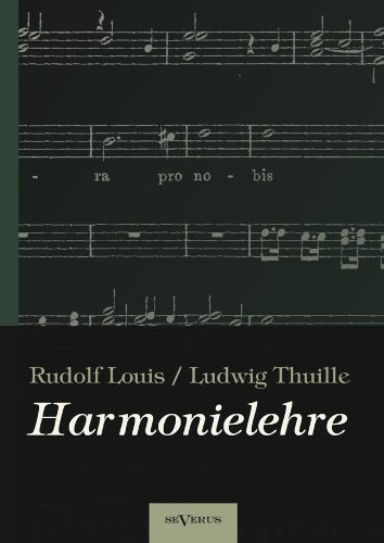 Cover for Rudolf Louis · Harmonielehre (Paperback Bog) [German edition] (2012)