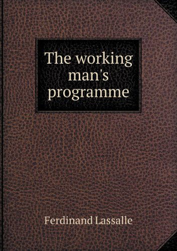 Cover for Edward Peters · The Working Man's Programme (Paperback Book) (2013)