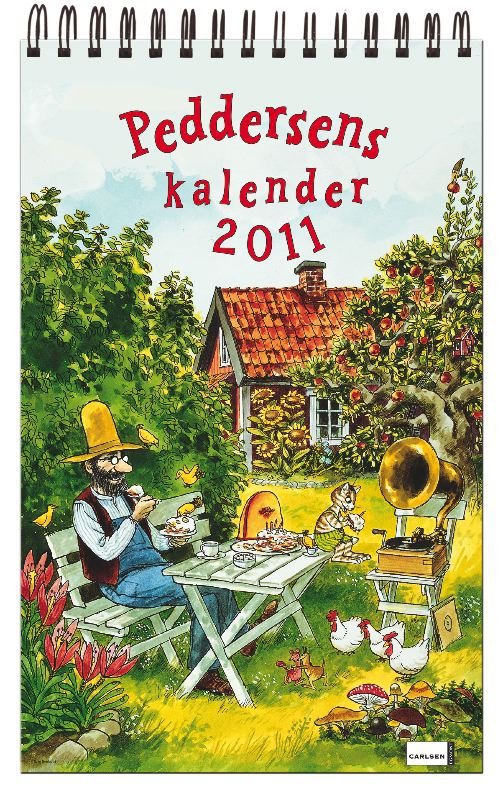 Cover for Sven Nordqvist · Peddersen Kalender 2011 (Spiralbok) [1. utgave] (2010)