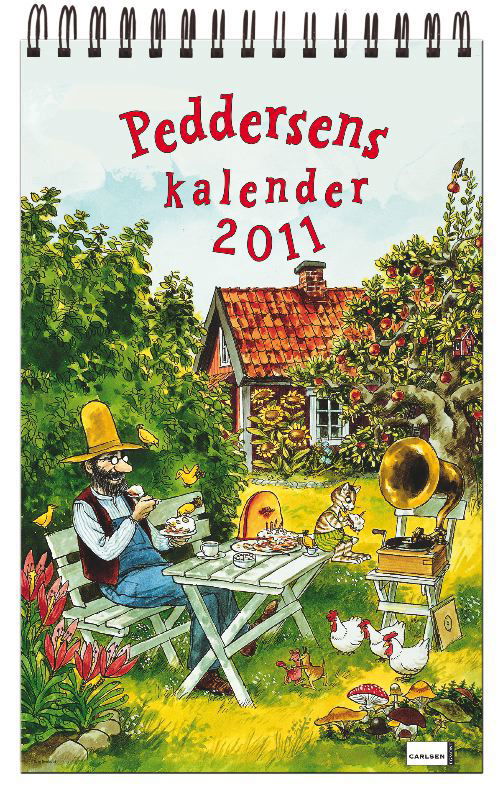 Cover for Sven Nordqvist · Peddersen Kalender 2011 (Spiralbog) [1. udgave] (2010)