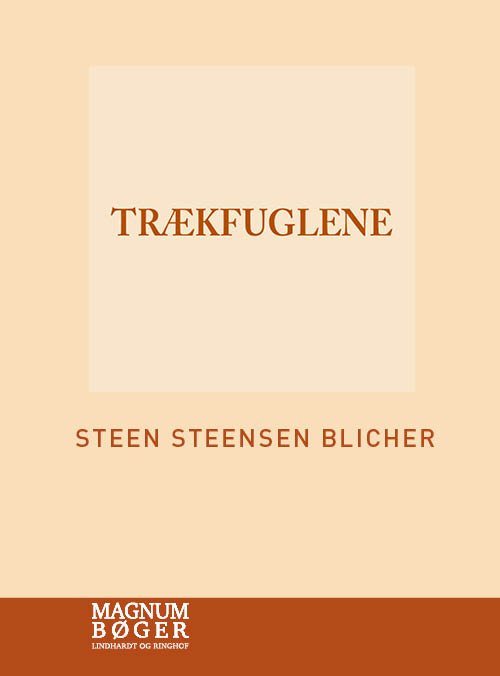 Cover for Steen Steensen Blicher · Trækfuglene (Sewn Spine Book) [1. Painos] (2019)