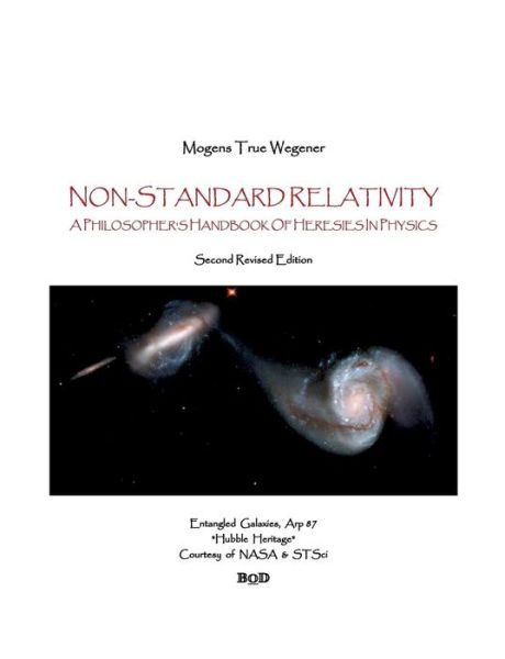 Cover for Mogens True Wegener · Non-Standard Relativity (Paperback Book) [1st edition] (2016)