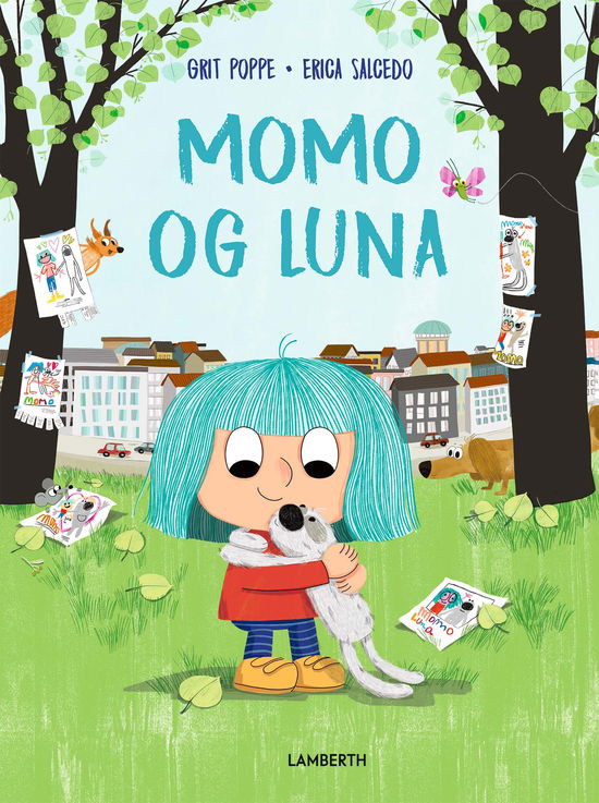 Cover for Grit Poppe · Momo og Luna (Bound Book) [1st edition] (2024)