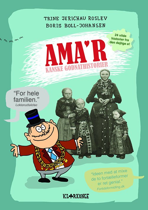 Ama'rkanske godnathistorier - Trine Jerichau Roslev og Boris Boll-Johansen - Books - Klørkonge - 9788797036068 - December 15, 2018