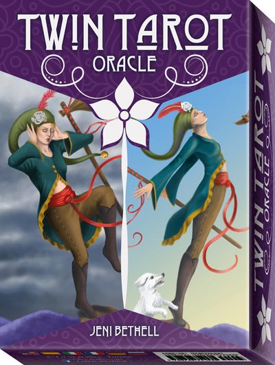 Cover for Bethell, Jeni (Jeni Bethell) · Twin Tarot Oracle (Lernkarteikarten) (2019)