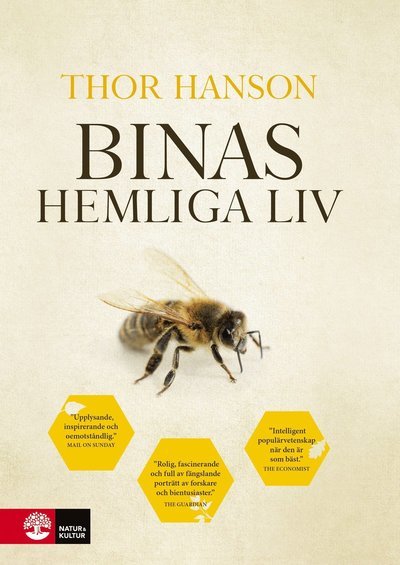 Cover for Thor Hanson · Binas hemliga liv (Indbundet Bog) (2019)