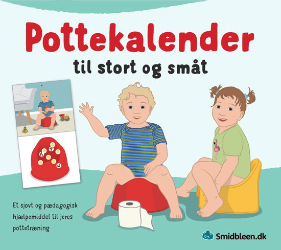 Cover for Michael Bergenstjerna Sofia Bergenstjerna · Pottekalender til stort og småt (Sewn Spine Book) [1º edição] (2020)