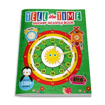 Tell the Time Sticker Activity Book - Wonder House Books - Books - Prakash Book Depot - 9789354405068 - October 30, 2021