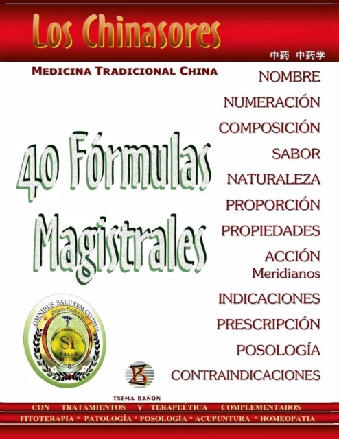 Cover for Txema Banon · Los Chinasores 40 Formulas Magistrales (Pocketbok) (2020)