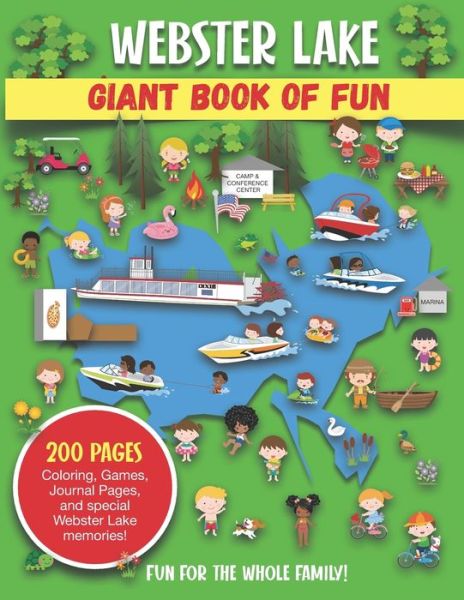 Cover for Bass And Pike Press · Webster Lake Giant Book of Fun (Taschenbuch) (2020)