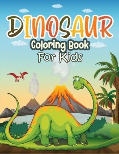 Cover for Spicy Pix · Dinosaur Coloring Book for Kids (Taschenbuch) (2021)