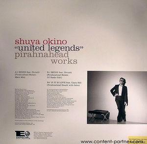 Cover for Shuya Okino · United Legends (Pirahnahead Rmx) (12&quot;) (2007)