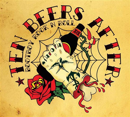 Cover for Ten Beers After · Bootboy Rock N Roll (CD) (2015)