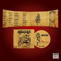 Cover for Golden Blood · Cum, Coke &amp; Blasphemy (8 Panel Digipak) (CD) (2020)