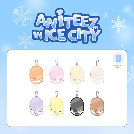 Aniteez In Ice City - PVC Pouch KR Version - ATEEZ - Gadżety - KQ Ent. - 9957226853068 - 1 października 2024