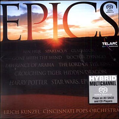 Epics - Erich Kunzel - Music - TELARC - 0089408060069 - November 17, 2003