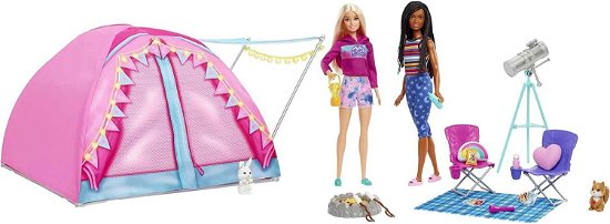 Barbie Let\'s Go Camping Tent Speelset - Mattel - Koopwaar -  - 0194735048069 - 1 juli 2022