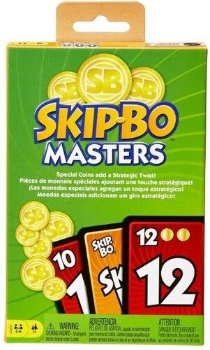 Skip-Bo Masters Kaartspel - Mattel - Outro -  - 0194735093069 - 