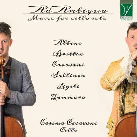 Ad Antiqua - Music for Cello Solo - Cosimo Carovani - Muziek - DA VINCI CLASSICS - 0746160911069 - 21 augustus 2020