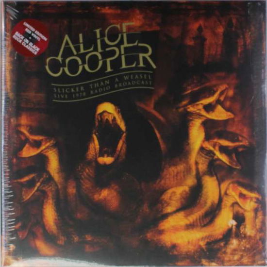 Cover for Alice Cooper · Slicker Than A Weasel-Saginaw 1978 (VINYL) [Deluxe edition] (1980)