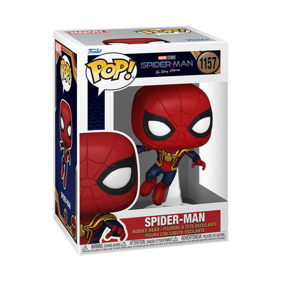 Spider-man: No Way Home S3- Leaping Sm1 - Funko Pop! Marvel: - Marchandise - Funko - 0889698676069 - 3 février 2023