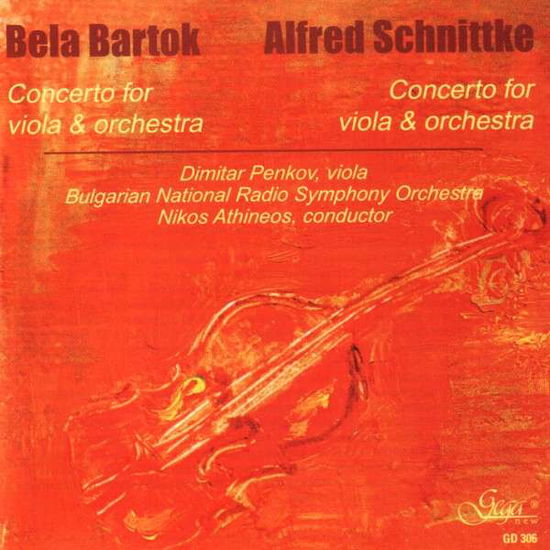 Cover for Bulgarian National Symphony Orchestra · Bela Bartok - Concerto For Viola And O (CD) (2008)