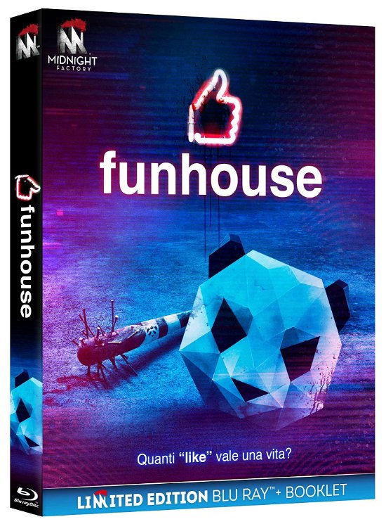 Cover for Christopher Gerard,valter Skarsgard,khamisa Wilsher · Funhouse (Edizione Limitata Blu-ray+booklet) (Blu-ray) (2021)