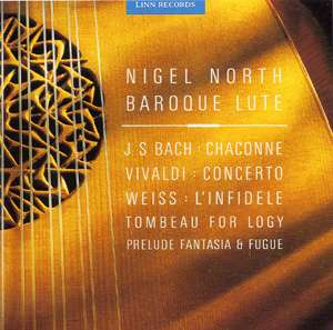 Baroque Lute - Nigel North - Musiikki - Linn Products Limited - 5020305600069 - maanantai 6. toukokuuta 1996