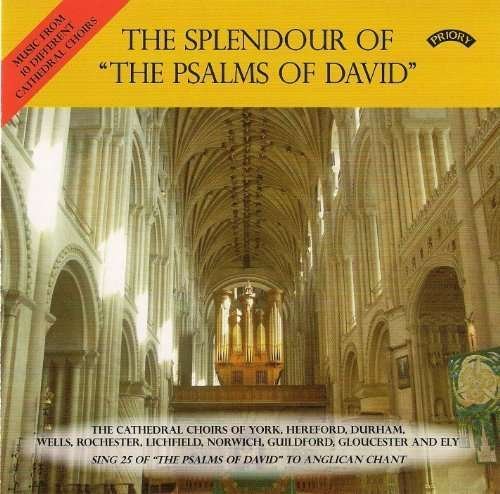Cover for York Minster Choir / Moore · The Splendour Of The Psalms Of David / 10 Cathedral Choirs (CD) (2018)