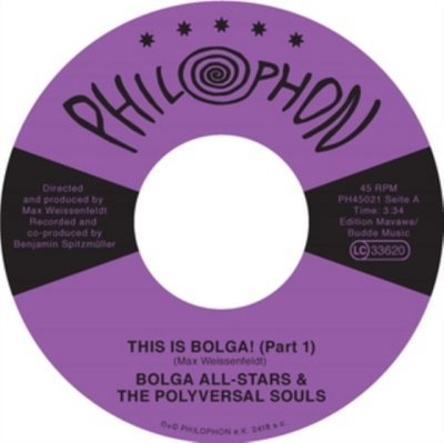 Cover for Polyversal Souls · This Is Bolga Part 1 &amp; 2 (7&quot;) (2019)