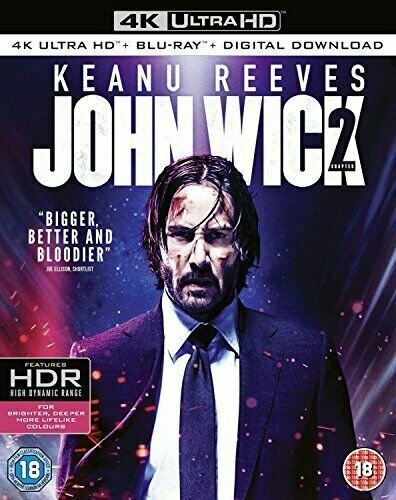 Cover for John Wick Chapter 2 (4K UHD + Blu-ray) (2017)
