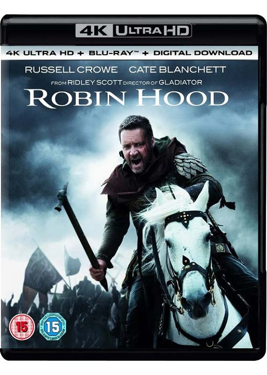 Cover for Robin Hood 2010 4k Uhd+bd+uv (4K Ultra HD) (2018)