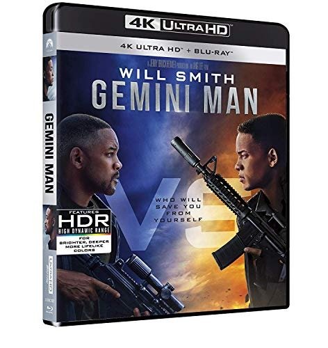 Gemini Man (4k+Br) - Clive Owen,will Smith,mary Elizabeth Winstead - Films - PARAMOUNT - 5053083207069 - 11 février 2020