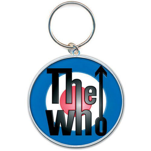 The Who Keychain: Target Logo (Enamel In-fill) - The Who - Merchandise - Bravado - 5055295305069 - 10. November 2014