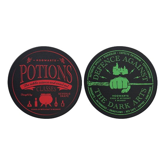 HARRY POTTER - Potions - Set of 2 Coasters - Harry Potter: Half Moon Bay - Koopwaar -  - 5055453495069 - 