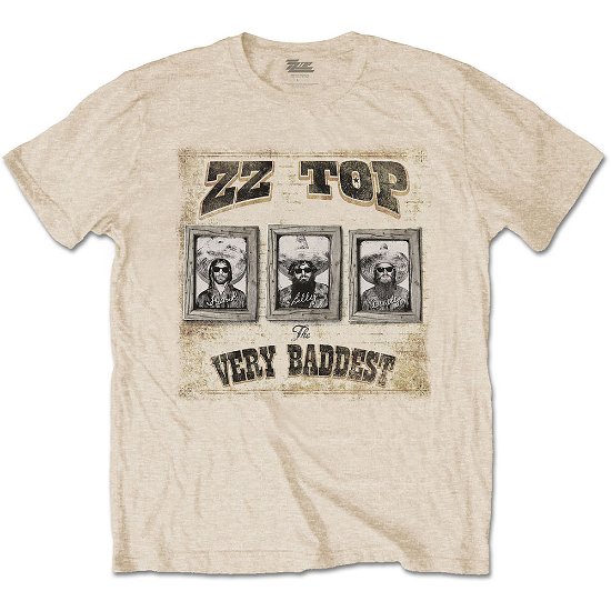 ZZ Top Unisex T-Shirt: Very Baddest - ZZ Top - Koopwaar -  - 5056368622069 - 