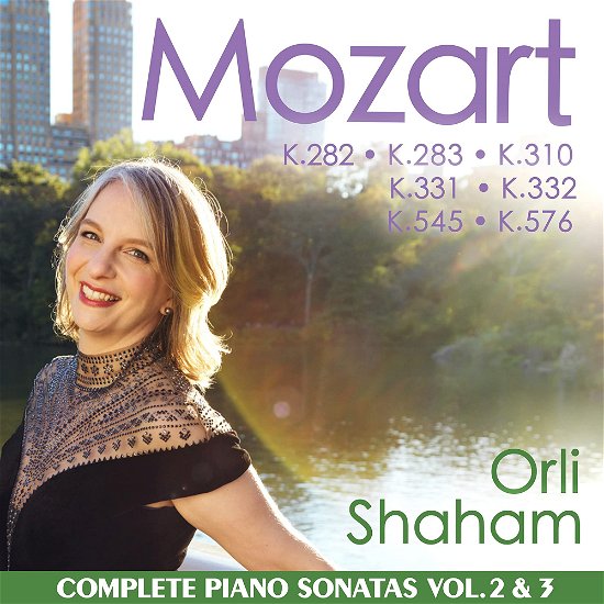 Cover for Orli Shaham · Mozart Piano Sonatas Vol.2 &amp; 3 (CD) (2022)