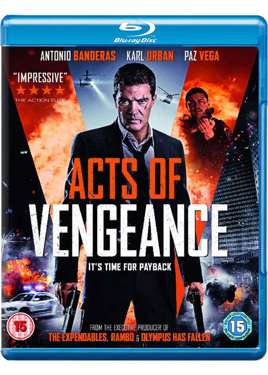 Cover for Acts of Vengeance (Blu-ray) (2018)